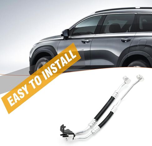 MDEOOSKY Radiator Water Pipe Tube, Metal, Automotive, Replacement for Hyundai Santa Fe 2013-2018 & Santa Fe XL 2019, Replaces 977612W801, 97761-2W801, 977612W800, 97761-2W800, 1 Pack in Saudi Arabia