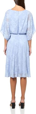 Jessica Howard Women's Boat Neck Dolman Sleeve Spring Midi Dress in Saudi Arabia