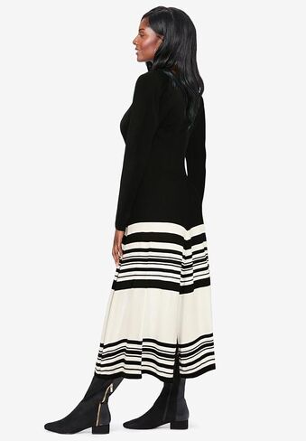 Jessica London Women's Plus Size Fit and Flare Sweater Dress in Saudi Arabia
