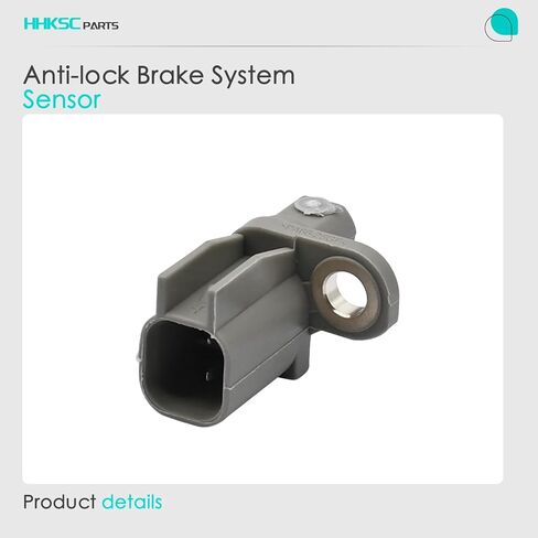 2pcs Rear Left and Right ABS Wheel Speed Sensor Compatible with Volvo S40 S60 S80 V60 V70 XC60 XC70 30748148 ALS1849 FWDT5 R-Design 07 08 09 10 11 12 13 14 15 16 17 18 in Kuwait