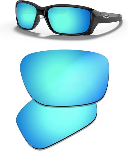 Polarized Lenses Replacement for Oakley Straightlink Sunglasses OO9331, 2 Pairs - MultiOptions in Saudi Arabia
