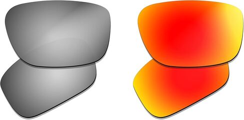 Polarized Lenses Replacement for Oakley Straightlink Sunglasses OO9331, 2 Pairs - MultiOptions in Saudi Arabia