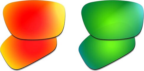 Polarized Lenses Replacement for Oakley Straightlink Sunglasses OO9331, 2 Pairs - MultiOptions in Saudi Arabia