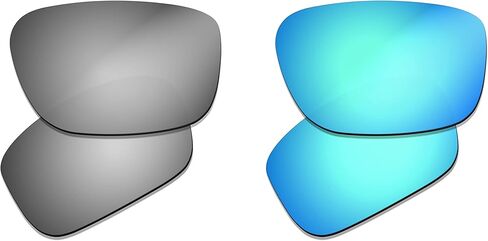 Polarized Lenses Replacement for Oakley Straightlink Sunglasses OO9331, 2 Pairs - MultiOptions in Saudi Arabia