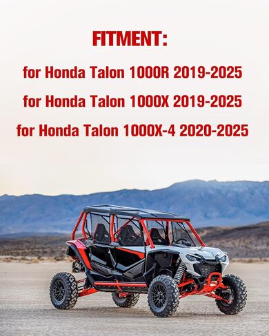 Aluminum Switch Plates for Honda Talon 1000R/1000X (2019-2025); 1000X-4 (2020-2025) Accessories, Pre-Cut Holes Heavy-Duty Drivers Side Switch Panel in Saudi Arabia