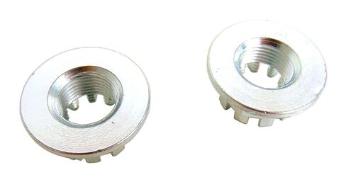 Qty 2 Rear Axle Hub Castle Crown Nut 18mm x 1.50 2004 05 06 Compatible with TRX 450R TRX450R in Kuwait