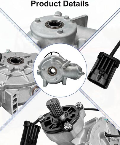 Front Differential Compatible with Polaris Ranger Sportsman Scrambler 400 450 500 570 700 800 ETX 2006-2023, Replaces 1332971 1332578 1332772 in Kuwait