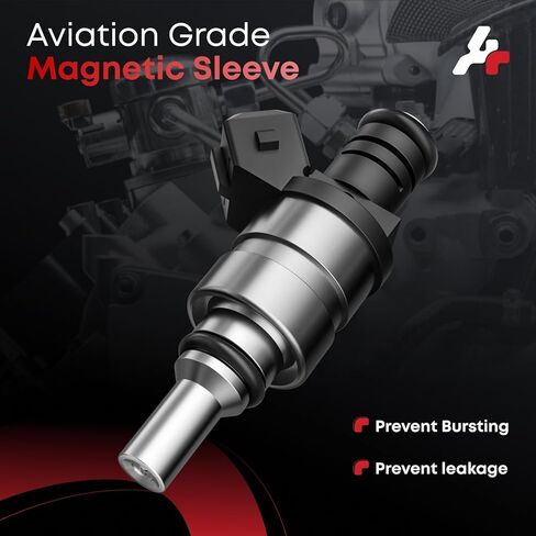 Fuel Injectors Set of 6, 13537546244 Compatible with BMW 320i 325i 325xi 525i 2001-2005, 323Ci 328Ci 2000, 323i 1998-2000, 325Ci 2001-2006, 328i 528i X3 Z3 Z4 -L6 2.5L 2.8L ALL Engine in Kuwait