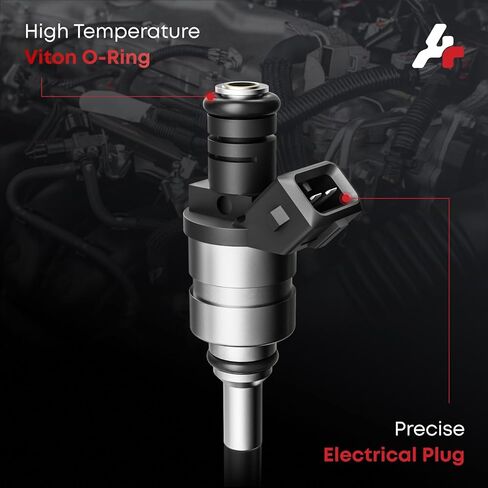 Fuel Injectors Set of 6, 13537546244 Compatible with BMW 320i 325i 325xi 525i 2001-2005, 323Ci 328Ci 2000, 323i 1998-2000, 325Ci 2001-2006, 328i 528i X3 Z3 Z4 -L6 2.5L 2.8L ALL Engine in Kuwait