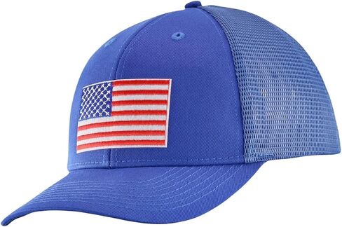 Mens USA Flag Mesh Hat Fits OSFM&XXL Head | Snapback Trucker Hats | 250th Anniversary Patriotic Veterans Memorial Day Gifts in Saudi Arabia