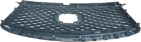 PartsFlow For 2019-2023 Infiniti QX50 Sport Utility Front Upper Grille Grill Black Shell With Chrome W/Camera Hole in Saudi Arabia