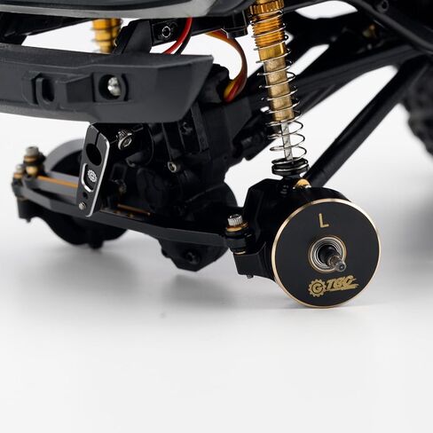 ثقل موازنة التوجيه الأمامي من النحاس Knucje RC مناسب لـ 1/24 محوري SCX24 AX24 AXI90081 C10 JLU RC ملحقات ترقيات السيارات الزاحفة in Kuwait