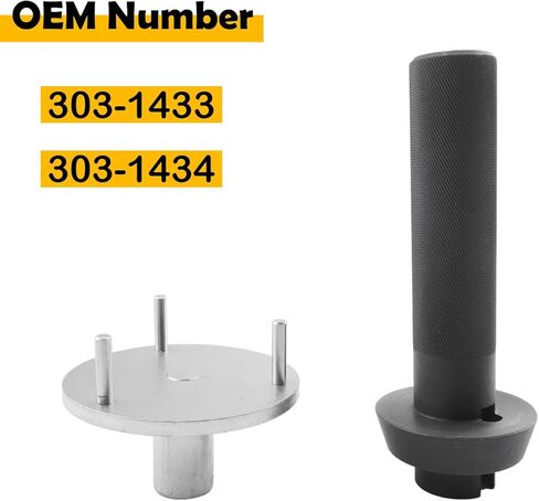303-1433 303-1434 Front Crankshaft Seal Installer & Aligner Tool Compatible with Jaguar Land Rover 3.0L V6 / 5.0L V8 Engines in Kuwait