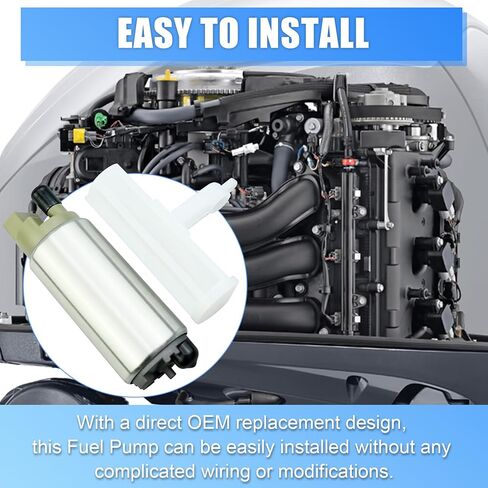 6C5-13907-00-00 Fuel Pump Fit for Yamaha 4-Stroke F50 F60 F70 F75 F80 F90 Outboard 2005-2016 Replace 6C5-13915-00-00 6C5-13910-10-00 in Kuwait