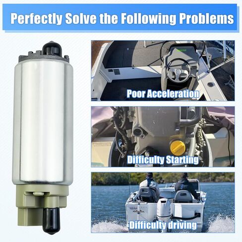 6C5-13907-00-00 Fuel Pump Fit for Yamaha 4-Stroke F50 F60 F70 F75 F80 F90 Outboard 2005-2016 Replace 6C5-13915-00-00 6C5-13910-10-00 in Kuwait