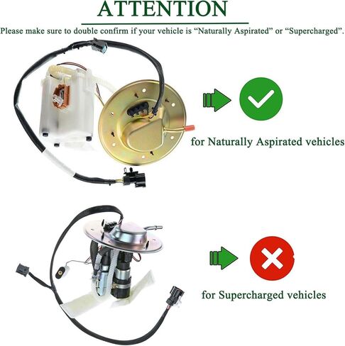 YHTAUTO Fuel Pump Compatible with Ford Mustang 2001-2004 3.8L 3.9L 4.6L Naturally Aspirated, Electric Fuel Pump Assembly with Sending Unit in Saudi Arabia
