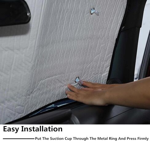 8-Pack for Jeep JL Windshield Sunshade Front & Side & Rear Window Sun Shade Sunscreen Heat Insulation Sun Visor Sun Reflector Fits 2018-2024 Wrangler JLU 4-Door Privacy in Kuwait