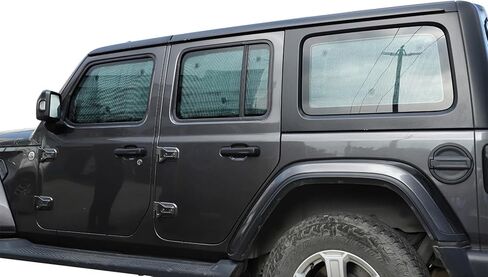 8-Pack for Jeep JL Windshield Sunshade Front & Side & Rear Window Sun Shade Sunscreen Heat Insulation Sun Visor Sun Reflector Fits 2018-2024 Wrangler JLU 4-Door Privacy in Kuwait