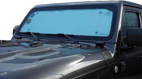 8-Pack for Jeep JL Windshield Sunshade Front & Side & Rear Window Sun Shade Sunscreen Heat Insulation Sun Visor Sun Reflector Fits 2018-2024 Wrangler JLU 4-Door Privacy in Kuwait