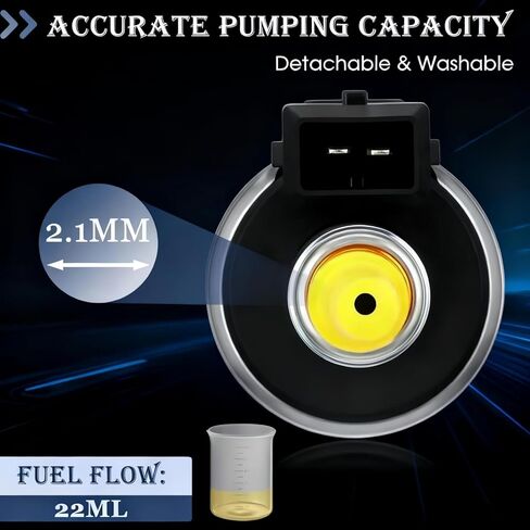 Diesel Heater Oil Fuel Pump, 12V/24V 22ML Quieter Gas Air Heater Electric Fuel Pump for Webasto Eberspacher China 2KW 5KW 8KW Air Diesel Parking Heater Pump (Quiet Design) in Kuwait