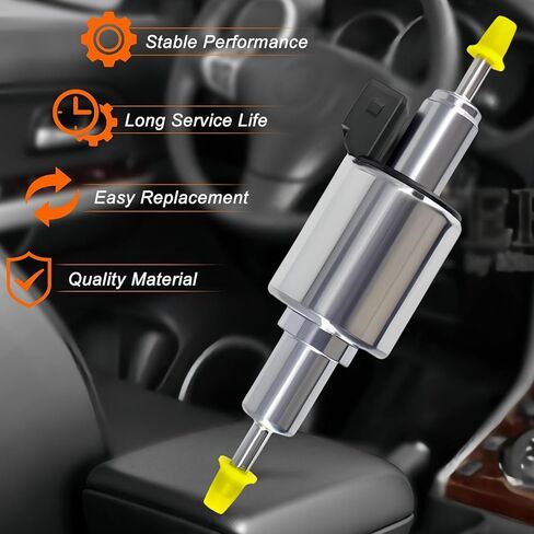 Diesel Heater Oil Fuel Pump, 12V/24V 22ML Quieter Gas Air Heater Electric Fuel Pump for Webasto Eberspacher China 2KW 5KW 8KW Air Diesel Parking Heater Pump (Quiet Design) in Kuwait