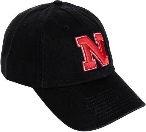 Desert Cactus University of Nebraska Baseball Hat Huskers GBR NU Brimmed Embroirderd Hats Cap Adjustable Cloth Strap Adult (Style C1) White in Saudi Arabia