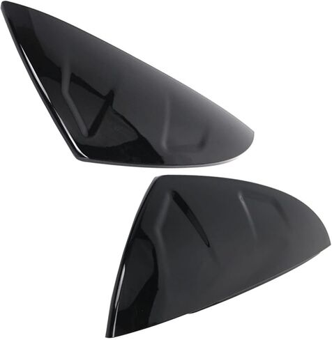 Rear View Side Mirror Covers Compatible with Lexus ES IS LS LC RC RCF UX 2017-2023, 2PCS Door Side Mirror Cover Cap (Glossy Black) in Kuwait