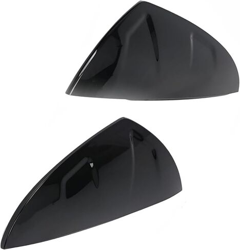 Rear View Side Mirror Covers Compatible with Lexus ES IS LS LC RC RCF UX 2017-2023, 2PCS Door Side Mirror Cover Cap (Glossy Black) in Kuwait