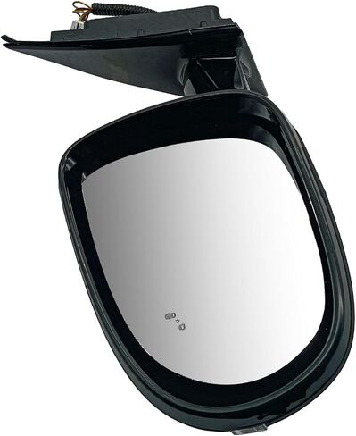 Left Driver Side LH Rear View Mirror Assembly Electric Folding Mirror with Lamp + Heating + BSD Compatible With 2015-2019 KIA SORENTO 87610-C6010 in Saudi Arabia
