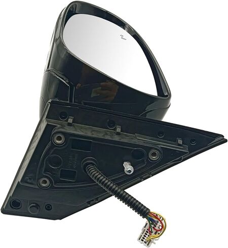 Left Driver Side LH Rear View Mirror Assembly Electric Folding Mirror with Lamp + Heating + BSD Compatible With 2015-2019 KIA SORENTO 87610-C6010 in Saudi Arabia