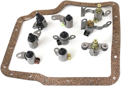 Transmission Shift Solenoid Gearbox Kit JF506E 09A 5F31 N88 N89 N90 N91 N92 N93 N281 N282 N283 Compatible With in Kuwait