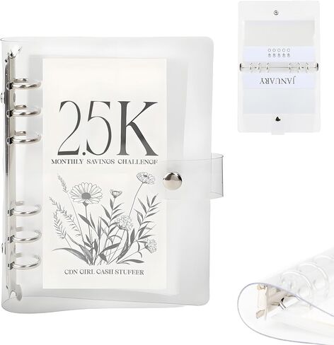 مظاريف مدتها 12 شهرًا ، تحدي الأموال ، تحدي التحدي ، تحدي الادخار لمدة 12 شهرًا ، كتاب تحديات توفير الأموال ، موثق توفير الأموال مع الأظرف النقدية ، وسيلة سهلة ومضحكة لتوفير 10 آلاف دولار in Kuwait