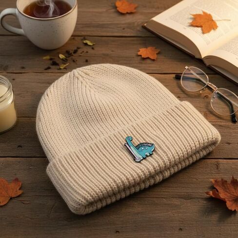 Herbivore Pin - Funny Dinosaur Enamel Pins Brooch for Backpacks,Jackets,Hats.Animal World Series Brooches Gift for Dinosaur Lovers,Girls,Women,Teenages in Kuwait