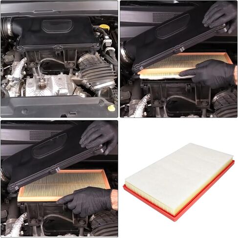 68469692AA Engine Air Filter and 68212070AA Cabin Air Filter Set Fit For 2023-2026 Jeep Compass 2023-2025 Hornet 2025 Alfa Romeo Tonale in Kuwait