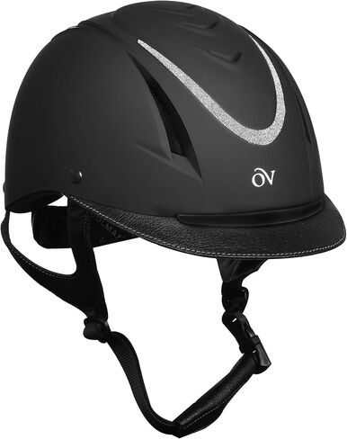 Ovation Z-6 Glitz 2.0 Helmet (Glitter Black, XS/S) in Saudi Arabia