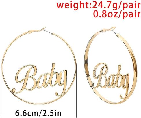 Hoop earrings geometric dangle Alloy Hollow Out Letters Star Engraving Earrings Jewelry for Womens in Kuwait