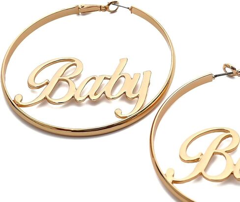 Hoop earrings geometric dangle Alloy Hollow Out Letters Star Engraving Earrings Jewelry for Womens in Kuwait