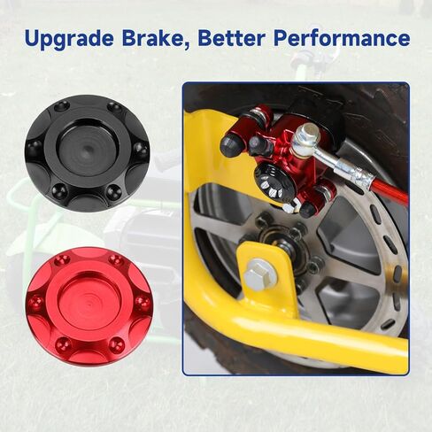 Mini Bike Hydraulic Brakes Kit Replacement for Baja Doodle Bug DB30 Blitz Dirt Bug Predator 79cc 97cc 2.8hp, Mini Bike Brake Caliper with Rear Disc Brake Rotor Master Cylinder Chain Tensioner in Kuwait