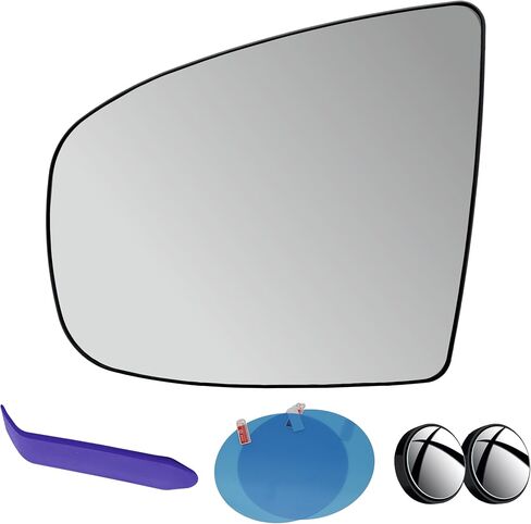 EAP Driver Side Mirror Glass Compatible with BMW X5 E70 2007-2013, X6 E71 2008-2014, Heated Without Auto Dimming, 51167298161, 51167174985 in Saudi Arabia