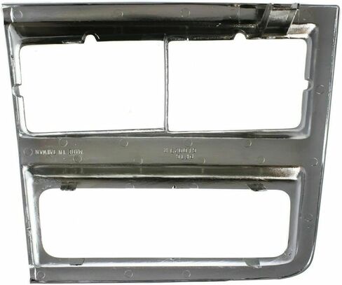 Grille Assembly Silver + Headlight Bezel Trims For 1989-1991 Chevrolet Suburban Blazer/R/V Series Direct Replacement in Kuwait