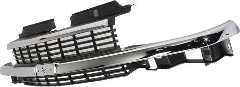 Garage-Pro Grille Assembly Compatible with Chevrolet Blazer 1998-2005/S10 Pickup 1998-2004 Horizontal Bar Insert Painted-Gray with Chrome Center Bar with Appearance Pkg in Saudi Arabia