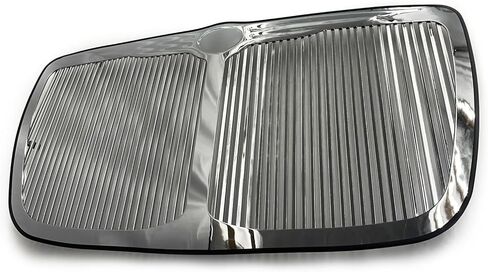 Front Bumper Upper Grille, Compatible with 2005-2010 Chrysler 300 300C, Chrome Ment Style with Big Bar Replacement Front Grill Assembly in Kuwait