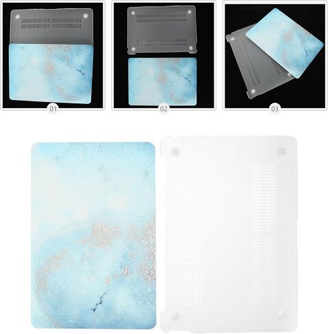 Cabilock Laptop Shell Case and Notebook Laptop Skin for 13.3 Inch Air A1932 A2179 A2337 Plastic Hard Shell Cover with Marble Pattern for Travel and Daily Use in Saudi Arabia
