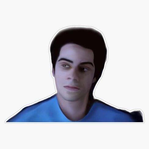 Magnet Dylan Obrien Magnetic Vinyl Sticker 5" in Kuwait