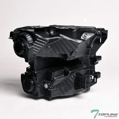 Sequential Black Housing Full LED Tri Projector Headlights Signal Lamps Amber Reflector nb Compatible With 15-17 Ford F150 in Kuwait