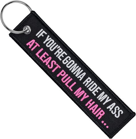 MotoLoot Keychain for Motorcycles, Scooters, Cars and Gifts (At Least Pull My Hair) in Saudi Arabia