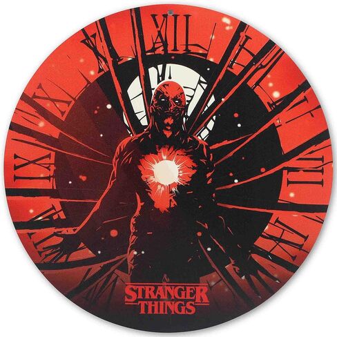 ديكور حائط خشبي لعنوان جريدة Stranger Things - لوحة فنية جدارية عتيقة للمنزل in Saudi Arabia