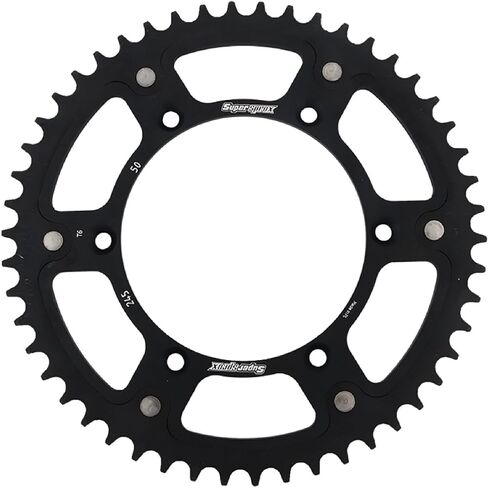 Supersprox - Black Stealth Sprocket, 50T, Chain Size 520, Rst-245-50-Blk in Kuwait