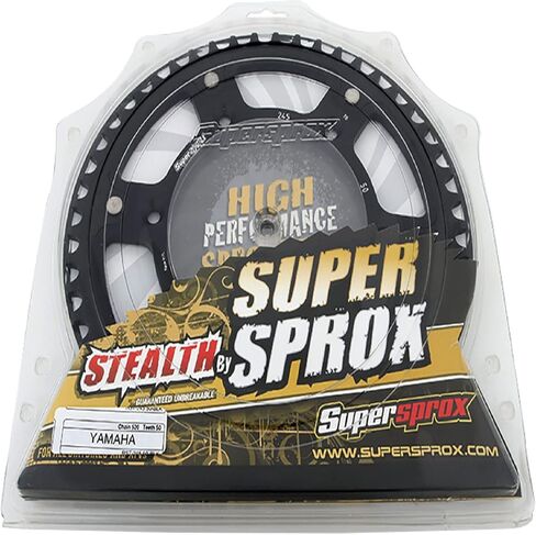 Supersprox - Black Stealth Sprocket, 50T, Chain Size 520, Rst-245-50-Blk in Kuwait