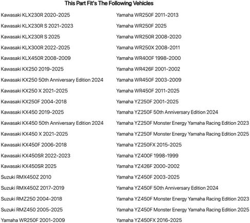 أنبوب خنق من الألومنيوم Tusk لسوزوكي RMZ450 2005-2023 in Kuwait